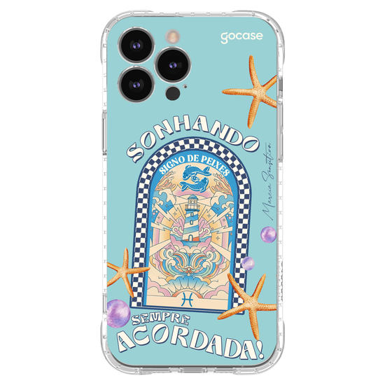 Capinha para celular  Marcia Sensitiva - Signo de Água - Peixes