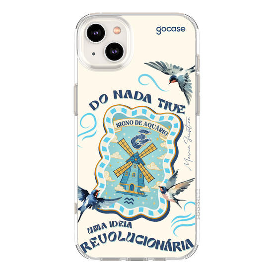 Capinha para celular  Marcia Sensitiva - Signo de Ar - Aquário