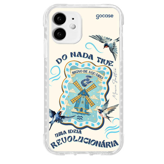 Capinha para celular  Marcia Sensitiva - Signo de Ar - Aquário