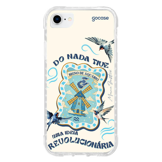 Capinha para celular  Marcia Sensitiva - Signo de Ar - Aquário