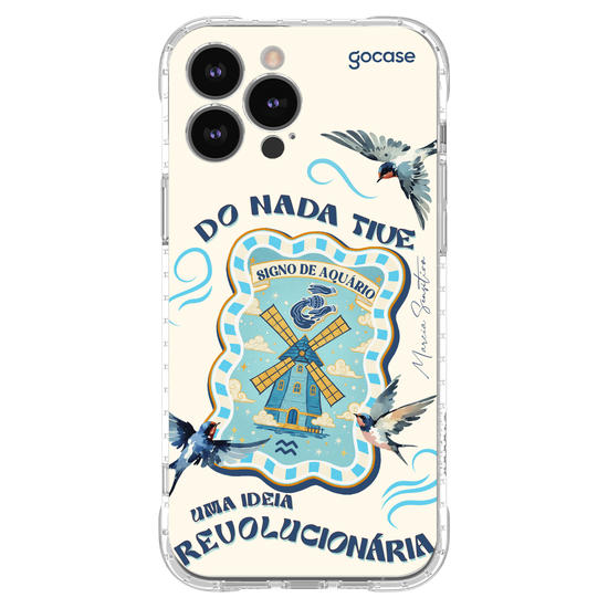 Capinha para celular  Marcia Sensitiva - Signo de Ar - Aquário