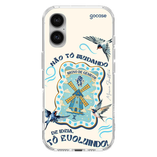 Capinha para celular  Marcia Sensitiva - Signo de Ar - Gêmeos