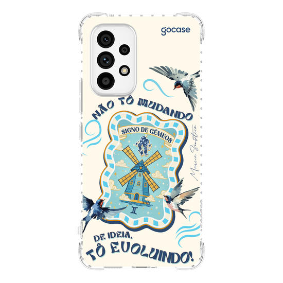 Capinha para celular  Marcia Sensitiva - Signo de Ar - Gêmeos