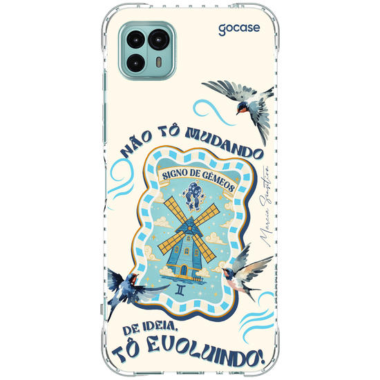 Capinha para celular  Marcia Sensitiva - Signo de Ar - Gêmeos