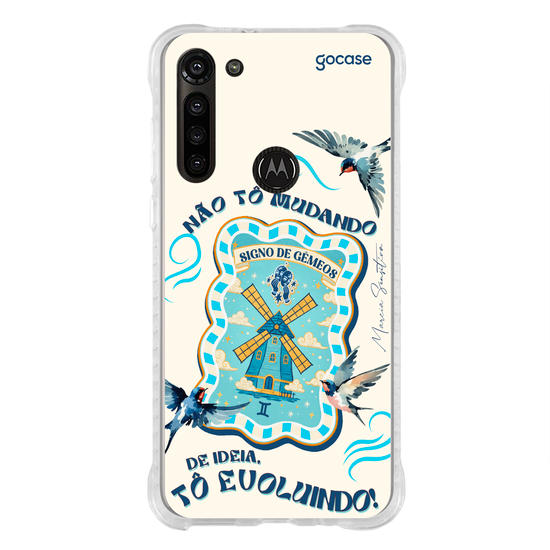 Capinha para celular  Marcia Sensitiva - Signo de Ar - Gêmeos