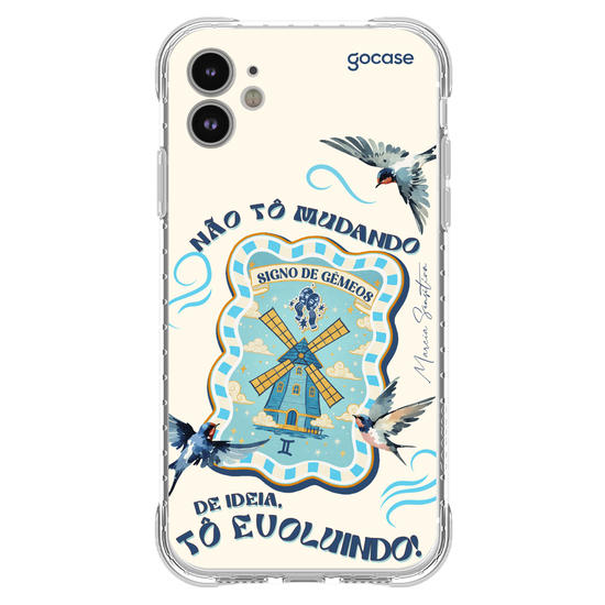 Capinha para celular  Marcia Sensitiva - Signo de Ar - Gêmeos