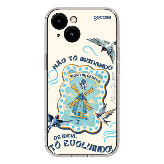 Capinha para celular  Marcia Sensitiva - Signo de Ar - Gêmeos