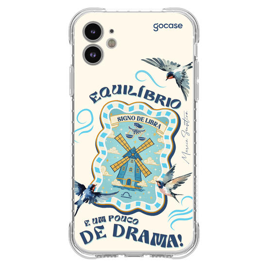 Capinha para celular  Marcia Sensitiva - Signo de Ar - Libra