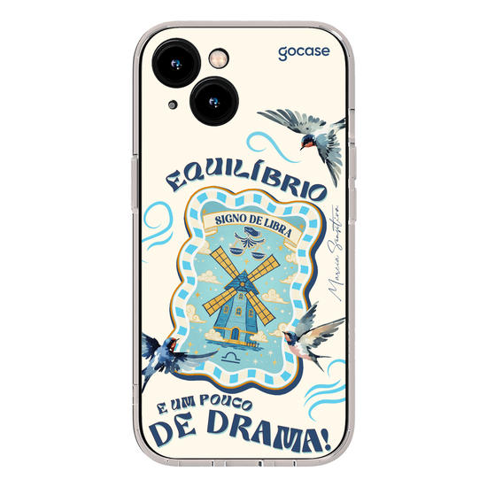 Capinha para celular  Marcia Sensitiva - Signo de Ar - Libra