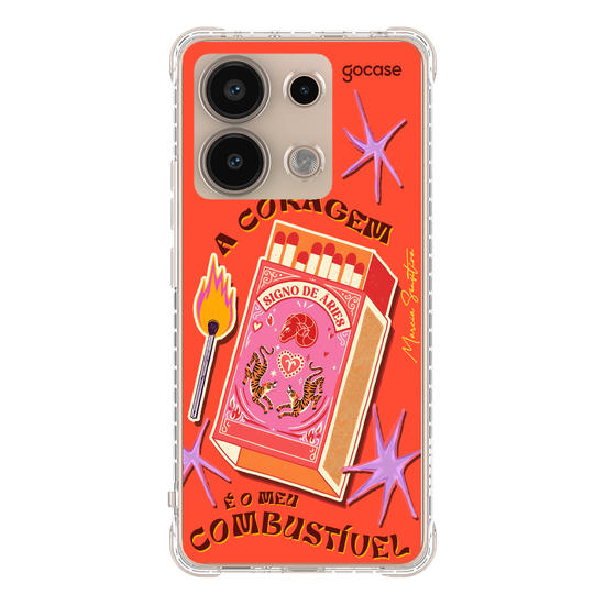Capinha para celular  Marcia Sensitiva - Signo de Fogo - Áries