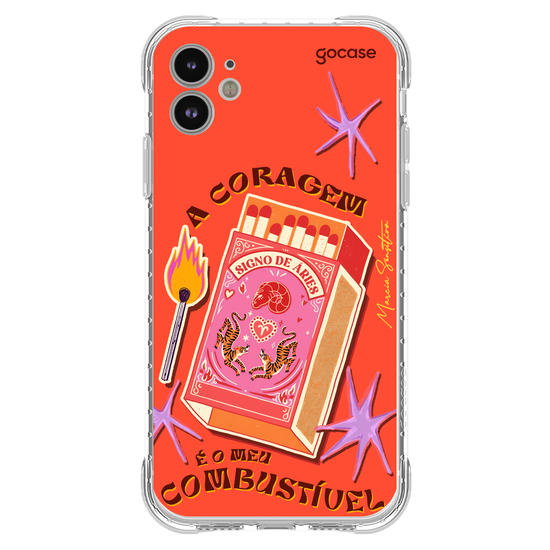 Capinha para celular  Marcia Sensitiva - Signo de Fogo - Áries