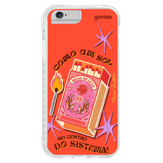 Capinha para celular  Marcia Sensitiva - Signo de Fogo - Leão