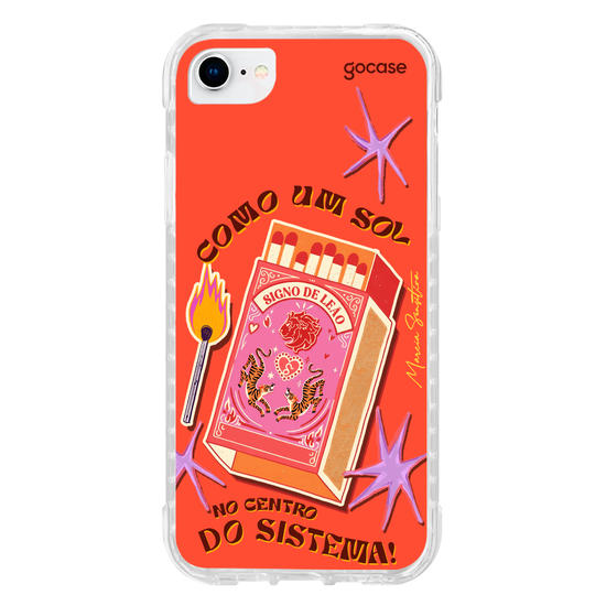 Capinha para celular  Marcia Sensitiva - Signo de Fogo - Leão