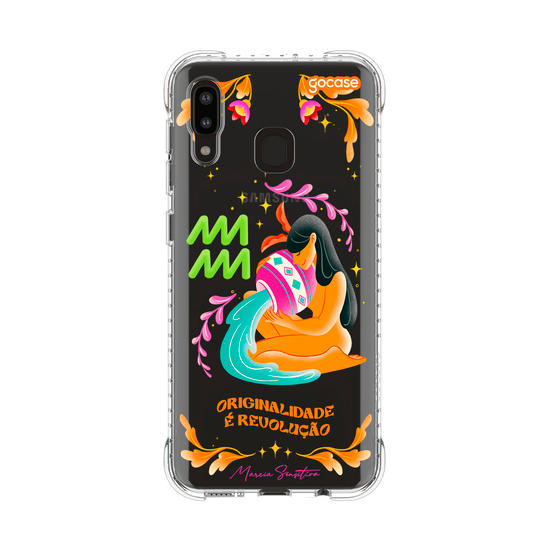 Capinha para celular  Marcia Sensitiva - Signos - Aquário