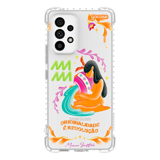 Capinha para celular  Marcia Sensitiva - Signos - Aquário