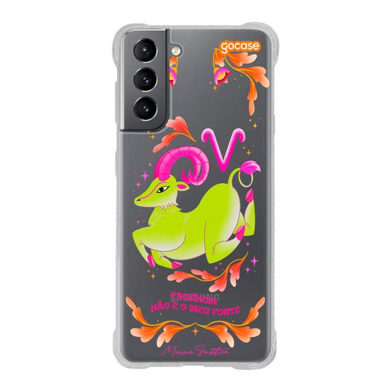 Capinha para celular  Marcia Sensitiva - Signos - Áries