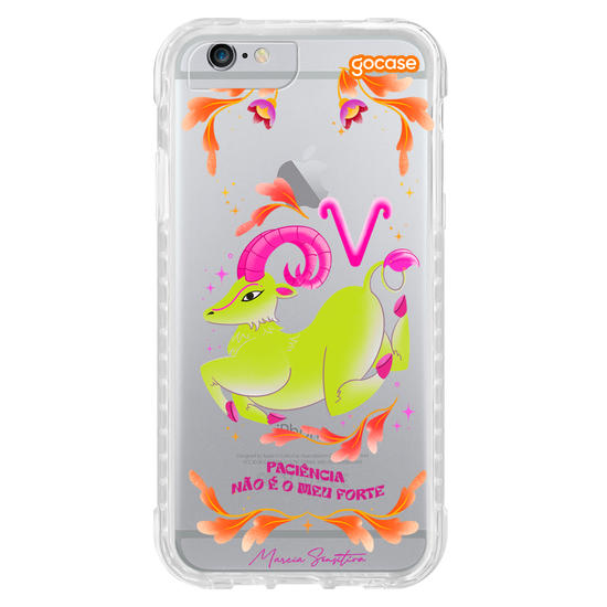 Capinha para celular  Marcia Sensitiva - Signos - Áries