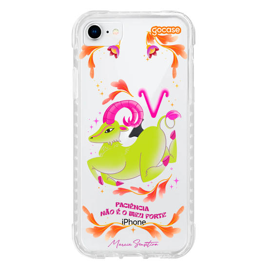 Capinha para celular  Marcia Sensitiva - Signos - Áries