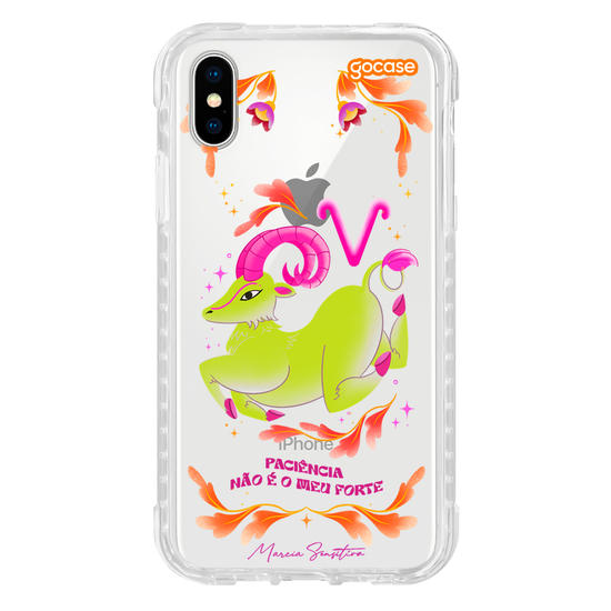 Capinha para celular  Marcia Sensitiva - Signos - Áries