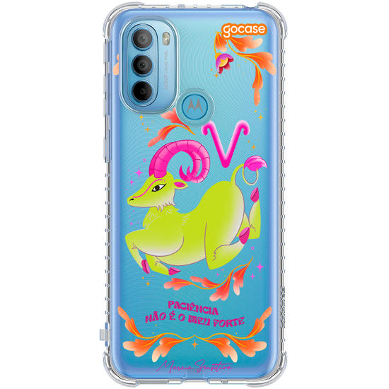 Capinha para celular  Marcia Sensitiva - Signos - Áries