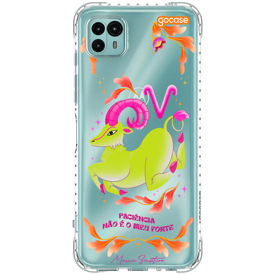 Capinha para celular  Marcia Sensitiva - Signos - Áries