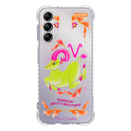 Capinha para celular  Marcia Sensitiva - Signos - Áries