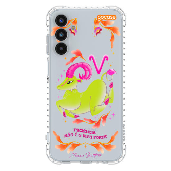 Capinha para celular  Marcia Sensitiva - Signos - Áries