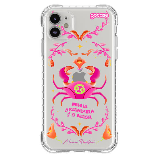 Capinha para celular  Marcia Sensitiva - Signos - Câncer