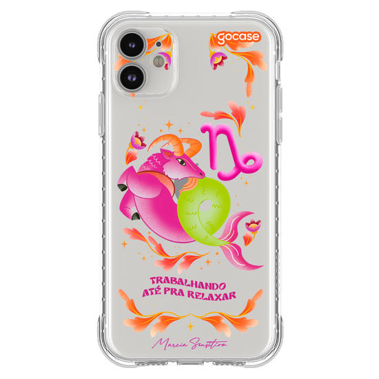 Capinha para celular  Marcia Sensitiva - Signos - Capricórnio