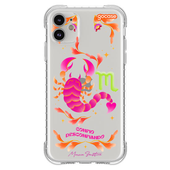 Capinha para celular  Marcia Sensitiva - Signos - Escorpião