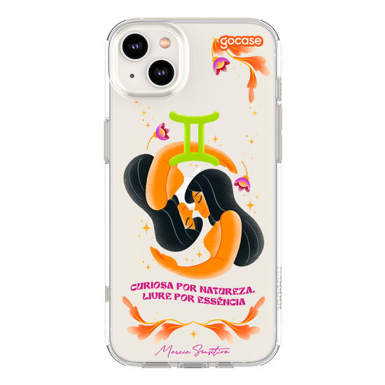 Capinha para celular  Marcia Sensitiva - Signos - Gêmeos