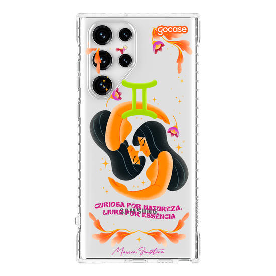 Capinha para celular  Marcia Sensitiva - Signos - Gêmeos