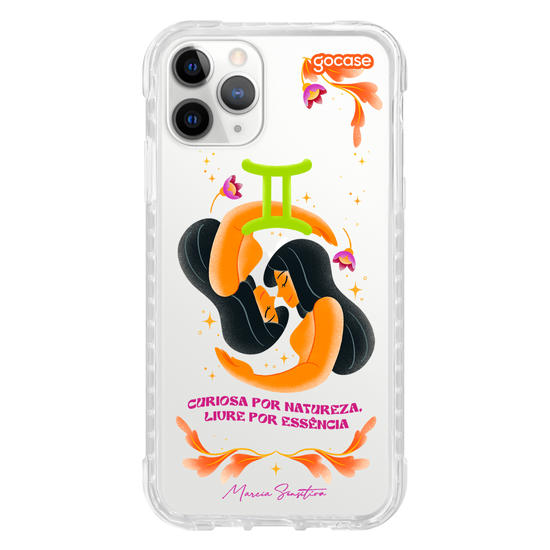 Capinha para celular  Marcia Sensitiva - Signos - Gêmeos