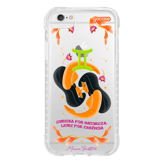 Capinha para celular  Marcia Sensitiva - Signos - Gêmeos