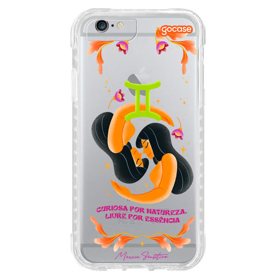 Capinha para celular  Marcia Sensitiva - Signos - Gêmeos
