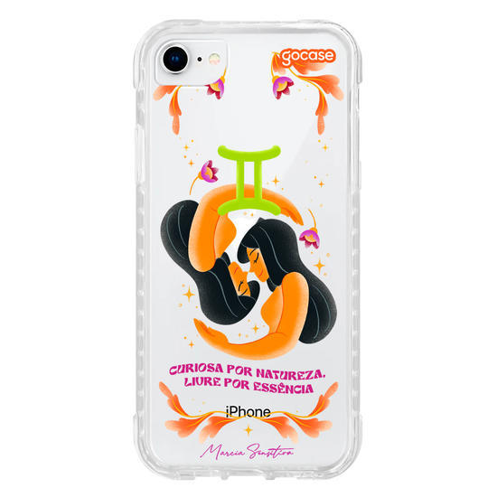 Capinha para celular  Marcia Sensitiva - Signos - Gêmeos