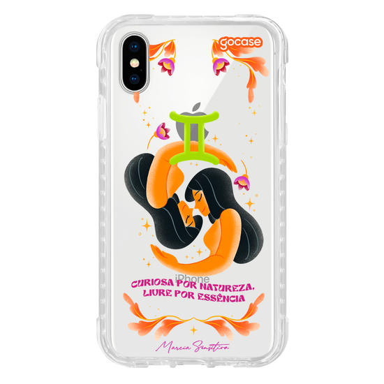 Capinha para celular  Marcia Sensitiva - Signos - Gêmeos