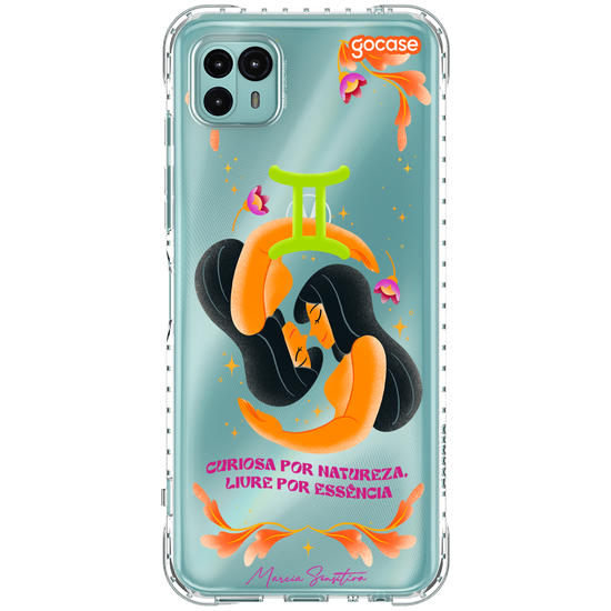 Capinha para celular  Marcia Sensitiva - Signos - Gêmeos