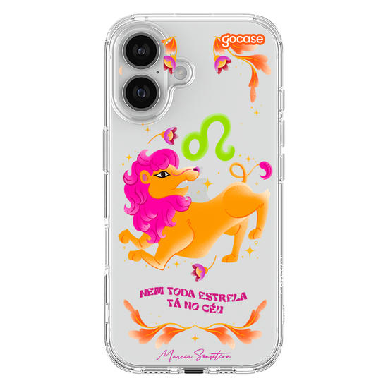 Capinha para celular  Marcia Sensitiva - Signos - Leão