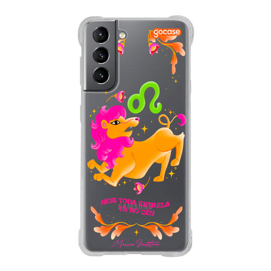 Capinha para celular  Marcia Sensitiva - Signos - Leão