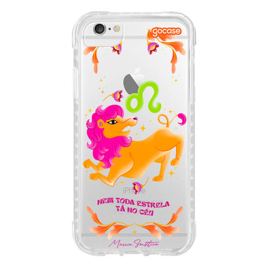 Capinha para celular  Marcia Sensitiva - Signos - Leão