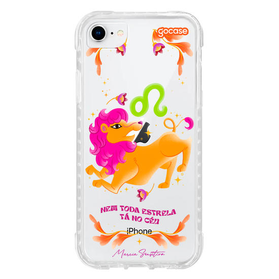 Capinha para celular  Marcia Sensitiva - Signos - Leão