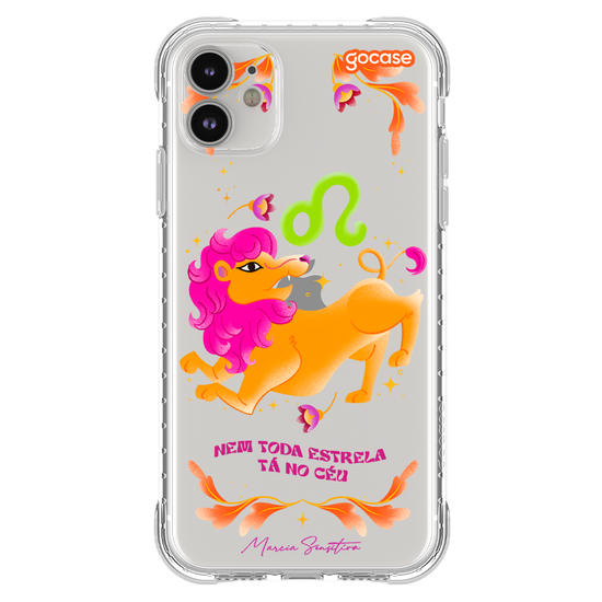 Capinha para celular  Marcia Sensitiva - Signos - Leão