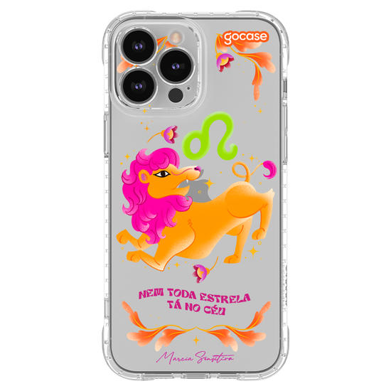 Capinha para celular  Marcia Sensitiva - Signos - Leão