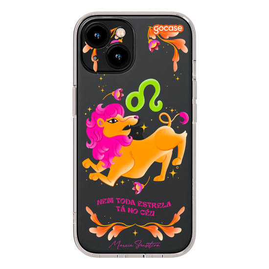 Capinha para celular  Marcia Sensitiva - Signos - Leão