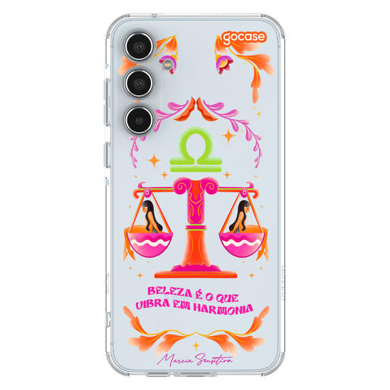 Capinha para celular  Marcia Sensitiva - Signos - Libra