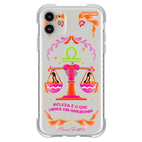 Capinha para celular  Marcia Sensitiva - Signos - Libra