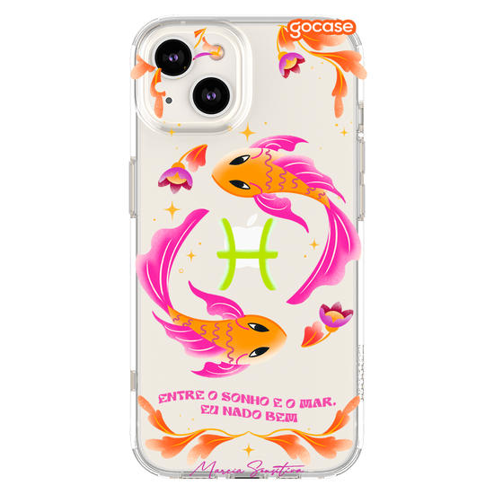 Capinha para celular  Marcia Sensitiva - Signos - Peixes