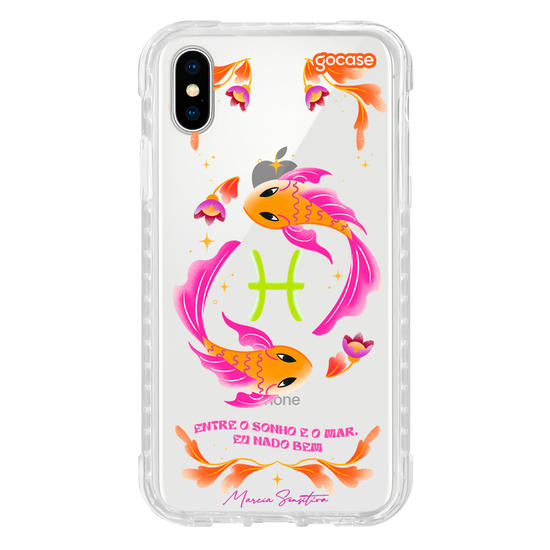 Capinha para celular  Marcia Sensitiva - Signos - Peixes