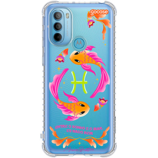 Capinha para celular  Marcia Sensitiva - Signos - Peixes